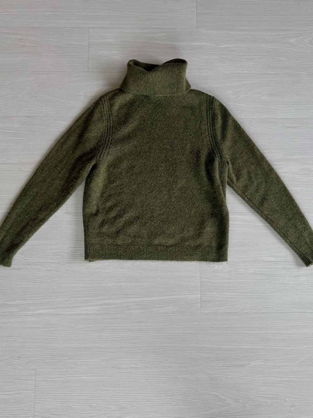 a new day Olive Green Turtleneck Sweater